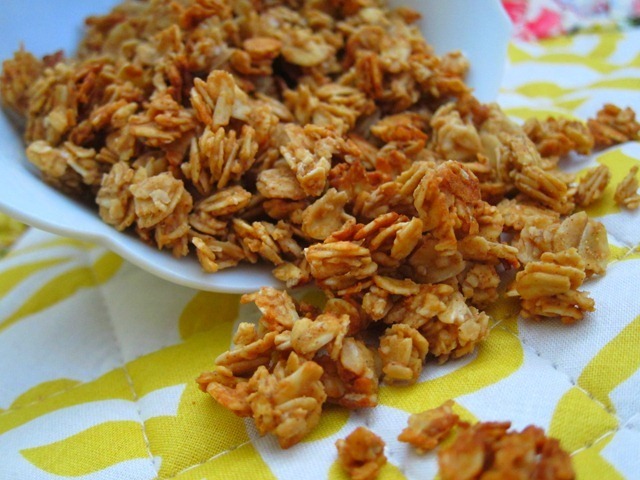 peanut butter granola