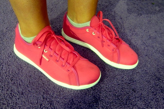pink reebok skyscape