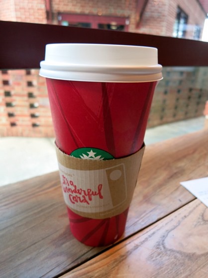 starbucks venti peppermint latte