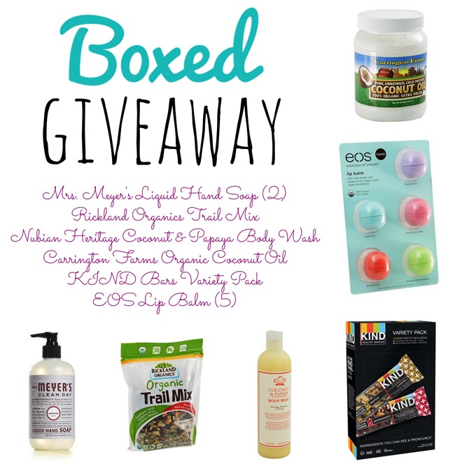 Boxed Giveaway