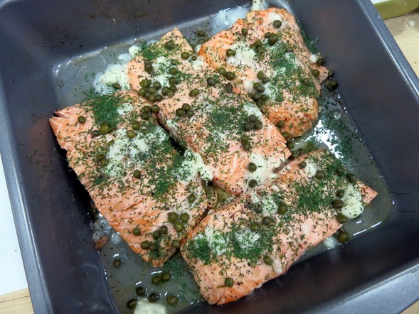 Coconut Butter Salmon