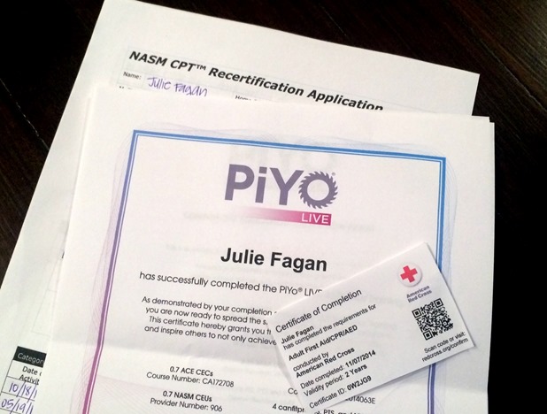 NASM recertification