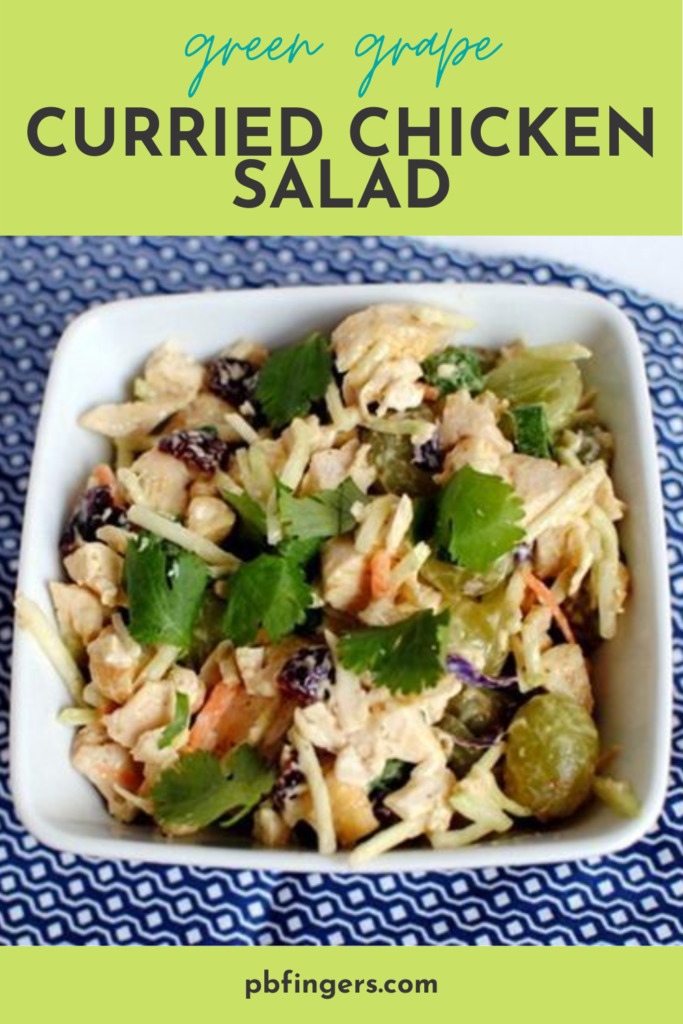 Green Grape Curried Chicken Salad