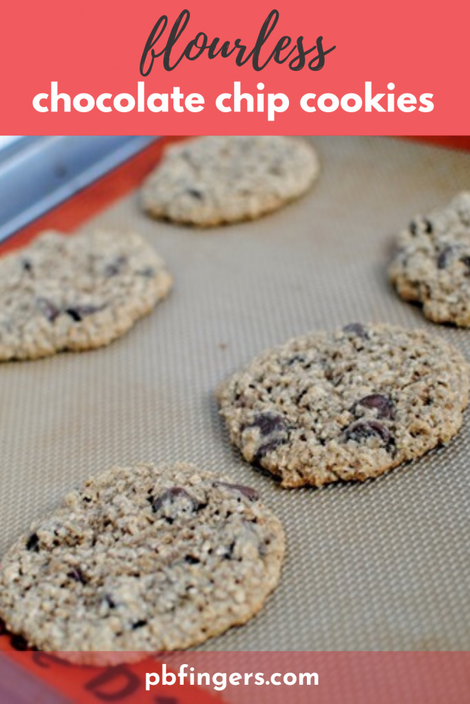 Flourless Chocolate Chip Cookies