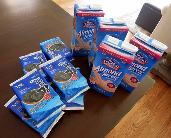 Unsweetened Almond Breeze