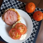 egg sandwich tomato and cheese egg sandwich tomato and cheese