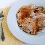 egg white oatmeal pancake