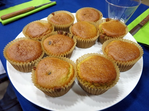 orange chocolate paleo muffins