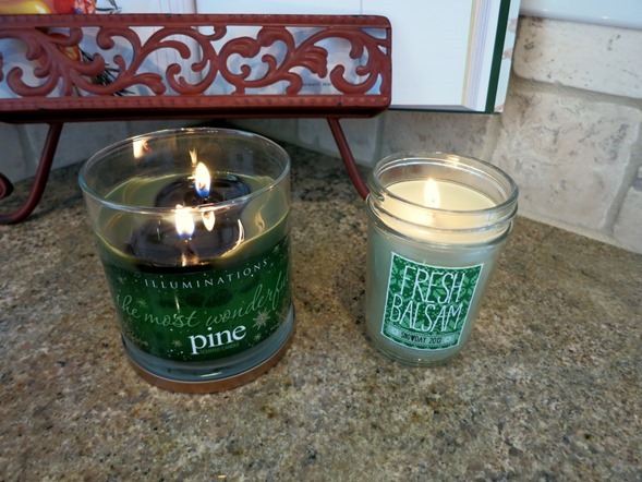 pine candles