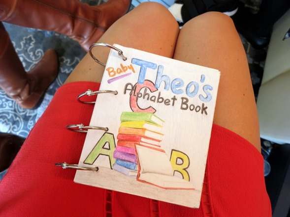 Baby Shower Alphabet Book