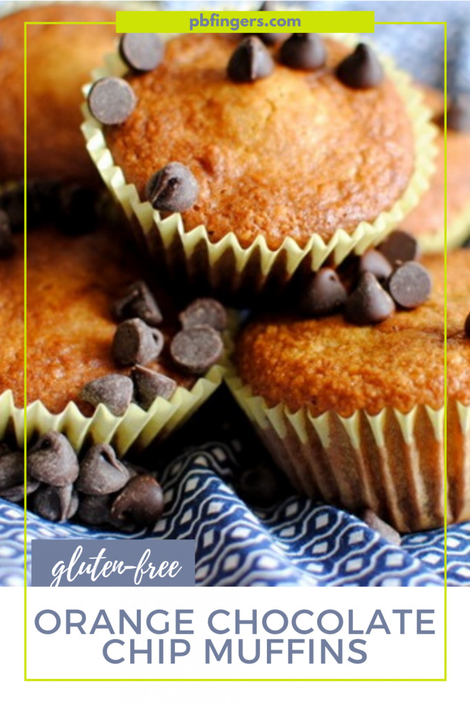 Gluten-Free Orange Chocolate Chip Muffins