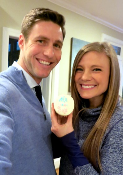 Gender Reveal Cupcake