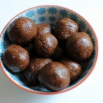Easy Chocolate Cranberry Energy Balls