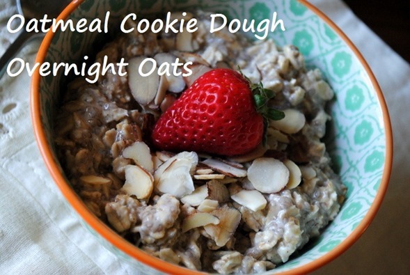 Oatmeal Cookie Dough Overnight Oats