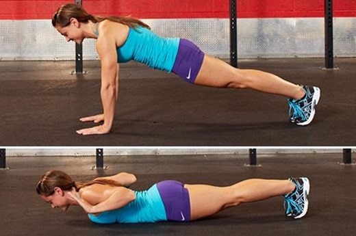 hand release push up