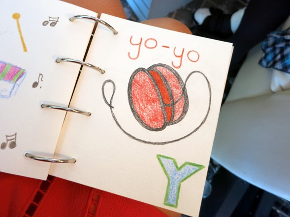 homemade alphabet book