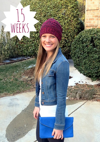15 weeks pregnant
