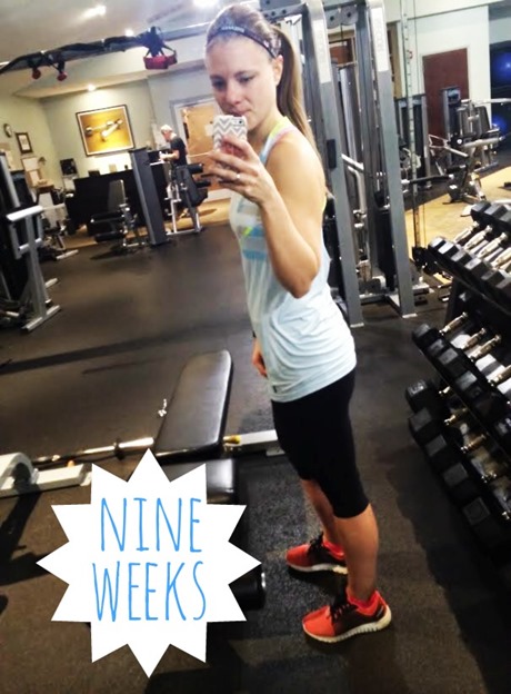 9 weeks pregnant