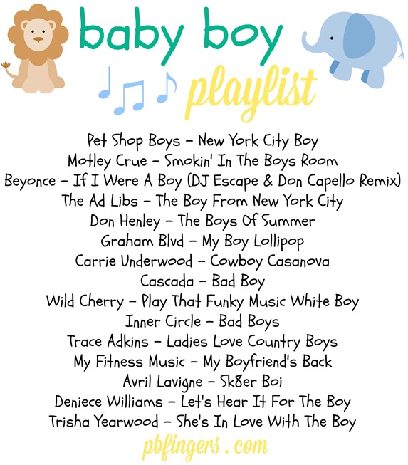 Baby Boy Playlist