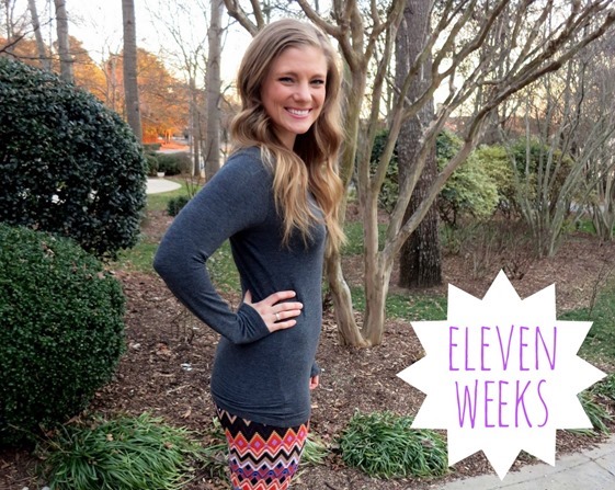 Eleven Weeks Pregnant