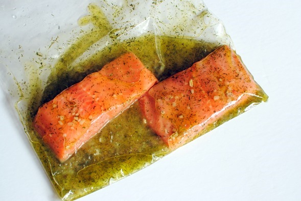 Lemon Dill Salmon Marinade