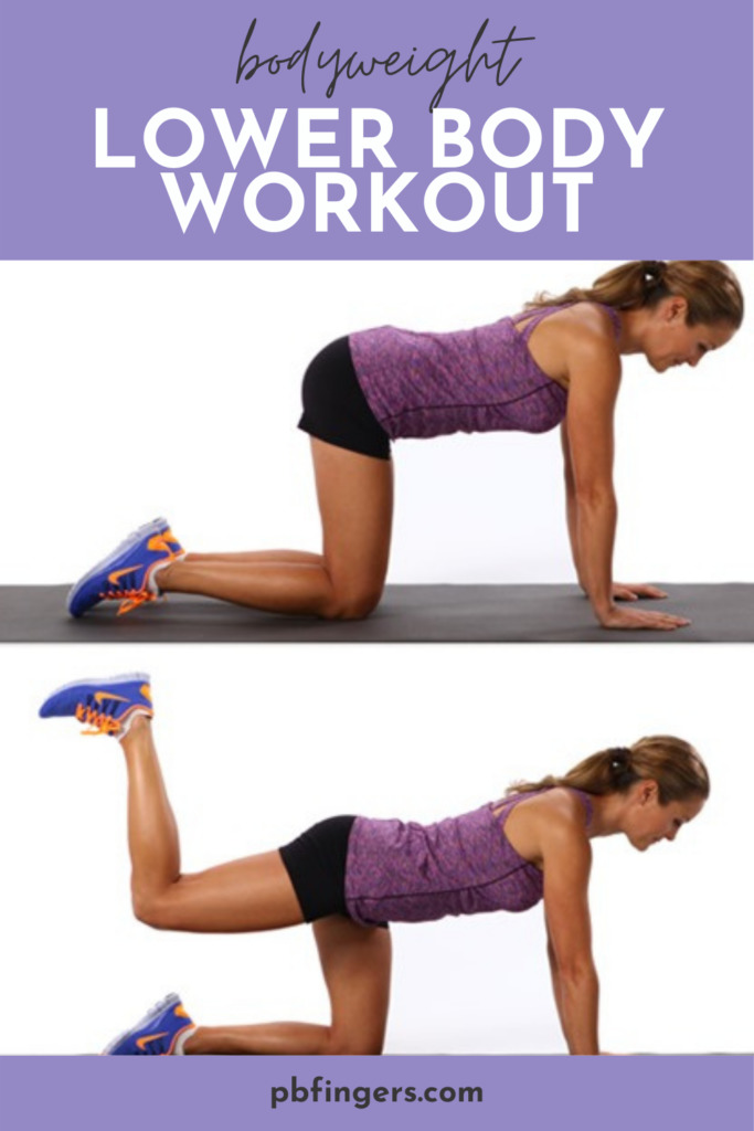 Bodyweight Lower Body Workout