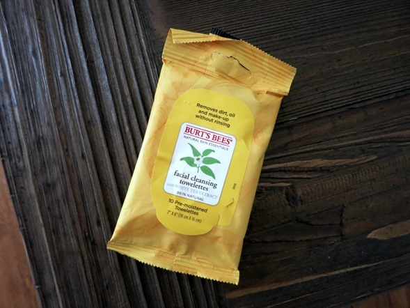 burt's bees towelettes