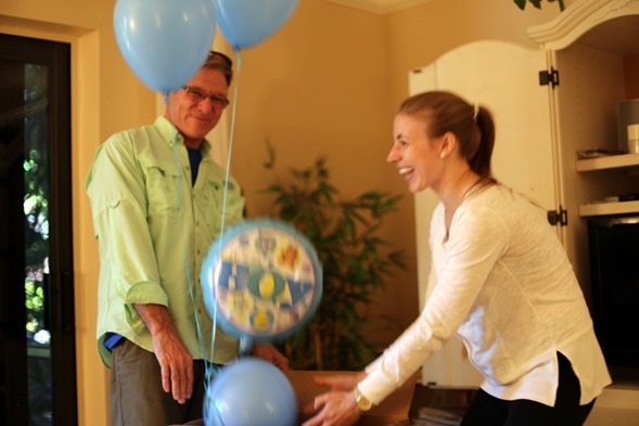 Baby Boy Gender Reveal