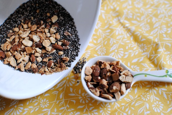 Chia Seeds and Almonds