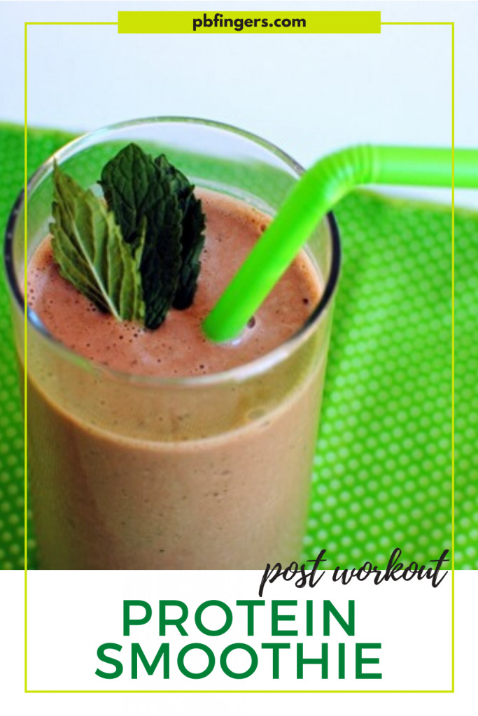 Post Workout Protein Smoothie
