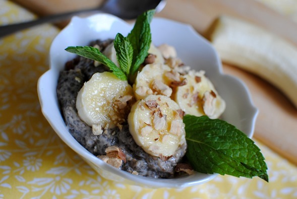 Mango Banana Chia Seed Pudding