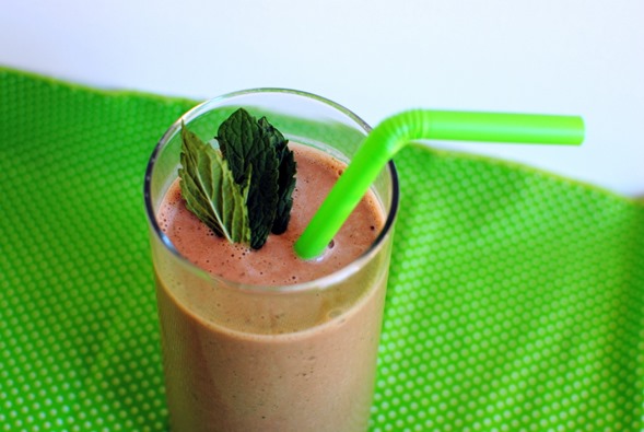 Mocha Mint Smoothie