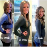 Pregnancy Baby Bump Weeks 11 to 22 Pregnancy Baby Bump Weeks 11 to 22