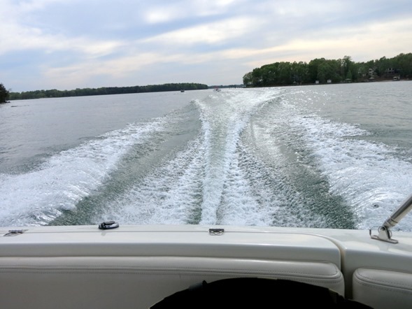 boating on lake norman