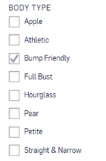 bump friendly rent the runway