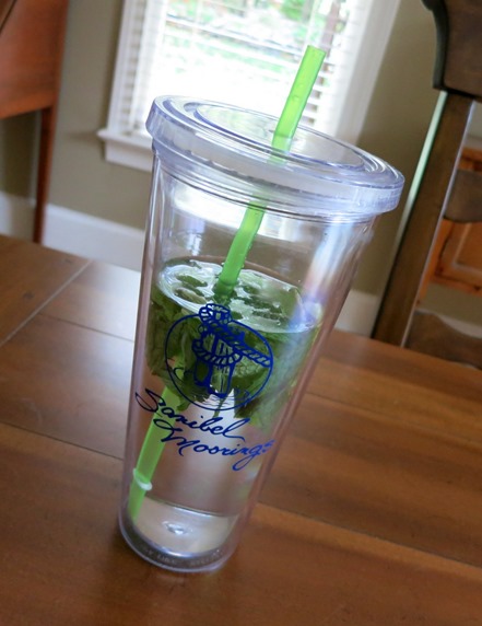 fresh mint in water