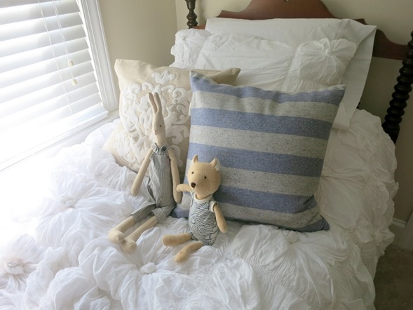 Accent Pillow on Bed