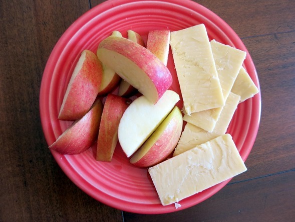 Apples with Cheese