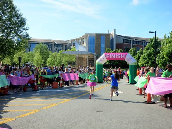 Girls On The Run Finish Line