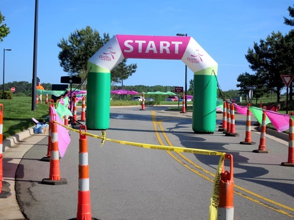 Girls On The Run Starting Line