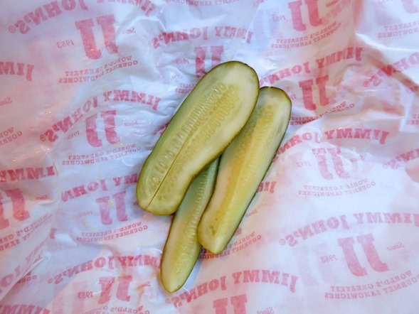 Jimmy John's Pickles
