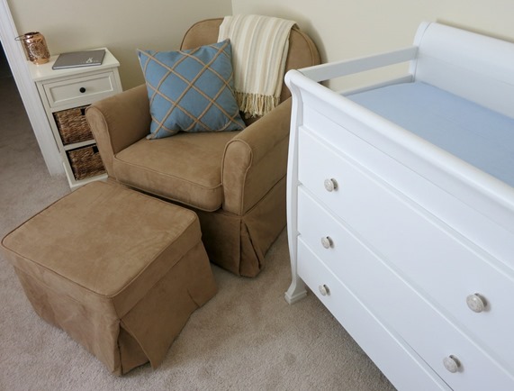 Neutral and Light Blue Nursery