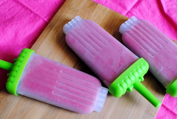 Popsicle Molds -- Strawberry Popsicle Recipe