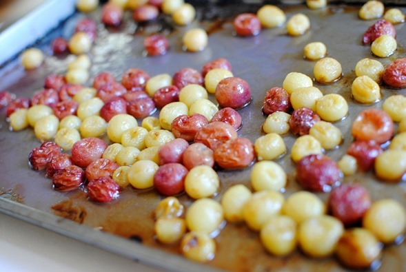 Easy Roasted Grapes