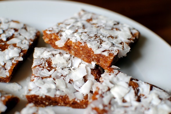 Easy and Healthy No Bake Tropical Energy Bars