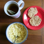 Eggs English muffin Tea Eggs English muffin Tea