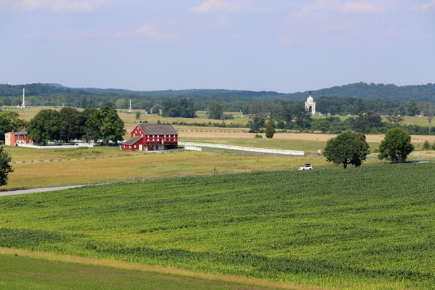 Gettysburg PA landscape