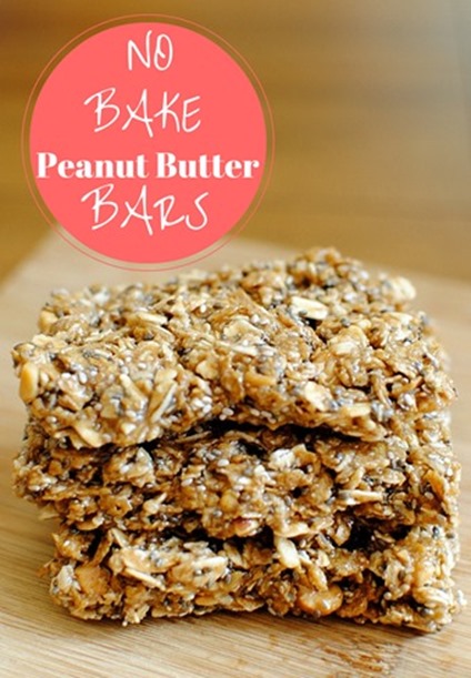 No Bake Peanut Butter Bars