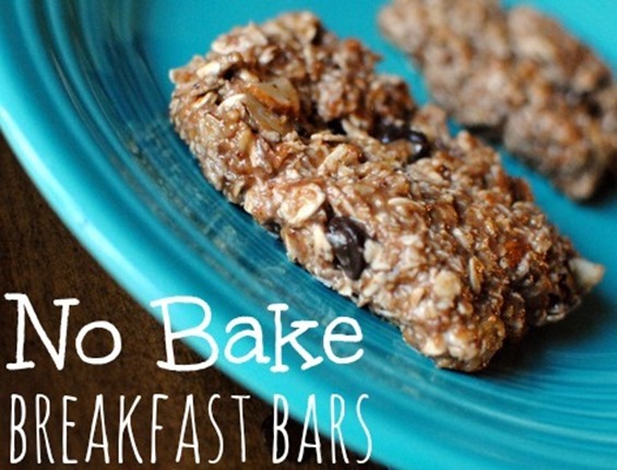 No Bake Protein Breakfast Bars