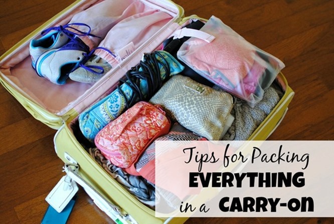 Tips For Packing Everything In A Carry On Suitcase